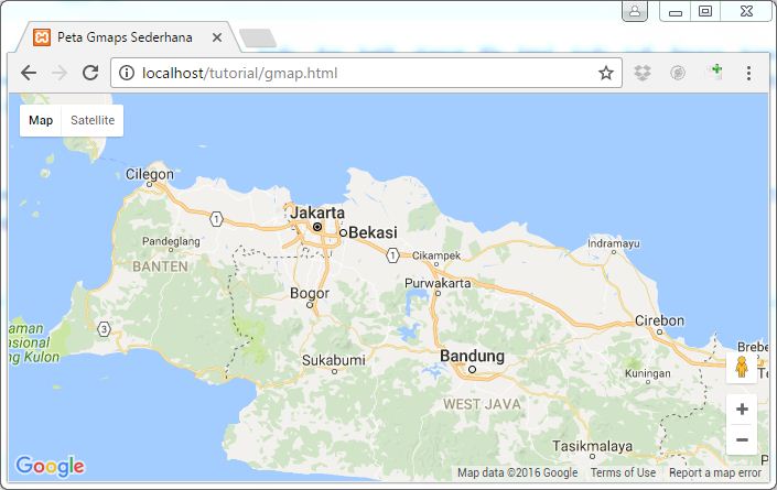 Menampilkan Google Maps Di Web Dengan Javascript Saptaji Com