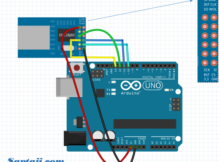 koneksi arduino uno - ethernet module ENC28J60