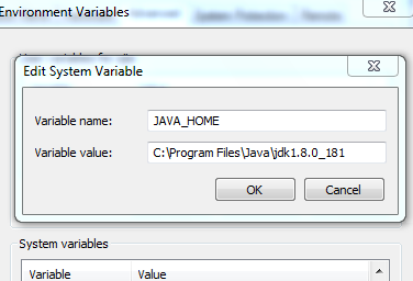 java_home - cara menginstal android studio di windows 7 32 bit