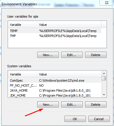 new variable - cara menginstal android studio di windows 7 32 bit